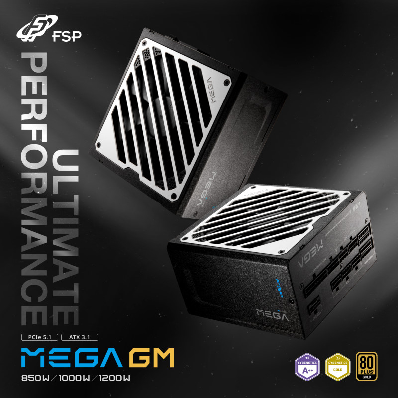 全漢發布 FSP MEGA GM 全模組金牌電源供應器，MIT系列強勢登場 - 老貓測3C