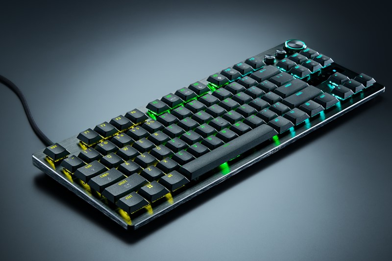 雷蛇 發布 Razer Huntsman V3 Pro Low-profile Tenkeyless 8KHz，全球首款類比式光學矮軸電競鍵盤 - 老貓測3C