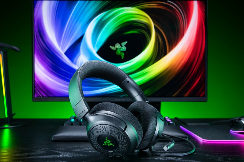 雷蛇公布 Razer Kraken V4 X Sensa HD Haptics Edition，耳機加入 Razer Sensa HD 觸覺回饋技術