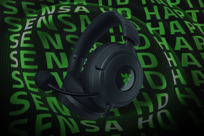 雷蛇公布 Razer Kraken V4 X Sensa HD Haptics Edition，耳機加入 Razer Sensa HD 觸覺回饋技術 - 老貓測3C