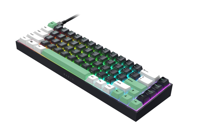 雷蛇發布 Razer Reclusa X Mini 65% 熱插拔機械鍵盤，新台幣 1890 元 - 老貓測3C