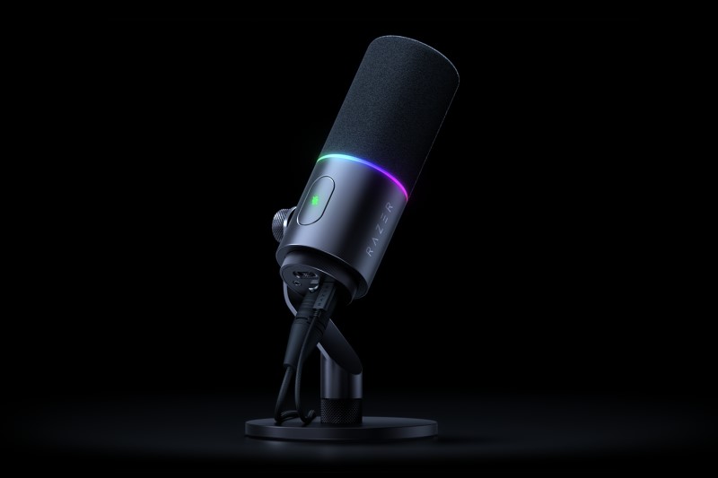 雷蛇發布 Razer Seiren V3 Pro 旗艦級動圈式麥克風，錄音室級 32-Bit Float數位錄音技術