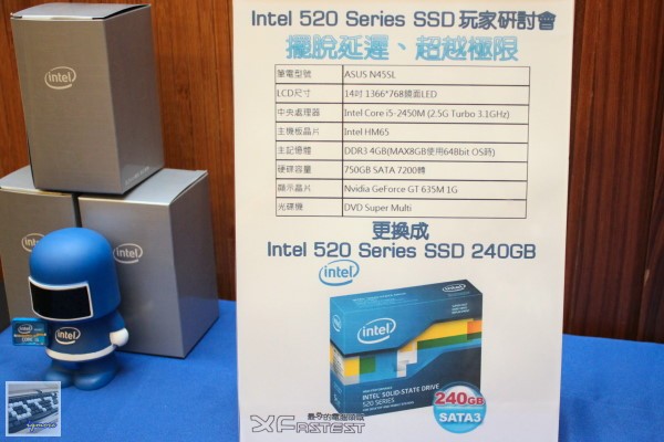 XFastest活動：Intel 520 Series SSD玩家研討會，與 MSI 、 Antec 介紹 - 老貓測3C