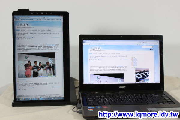 給奇創造 GeChic On-Lap 1301 筆記型螢幕 評測，筆電外接成雙螢幕隨身帶 - 老貓測3C