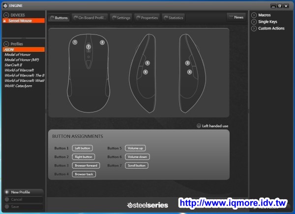 SteelSeries Sensei 雷射電競鼠評測，CPI最高可達11400 CPI (DPI) - 老貓測3C