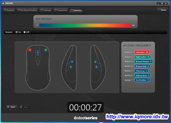 SteelSeries Sensei 雷射電競鼠評測，CPI最高可達11400 CPI (DPI) - 老貓測3C
