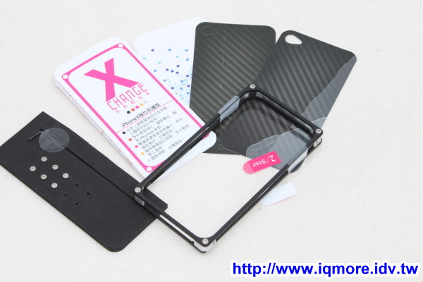 X-Change 鋁合金 iPhone4強化防護殼 評測，可個人化設計底圖 - 老貓測3C