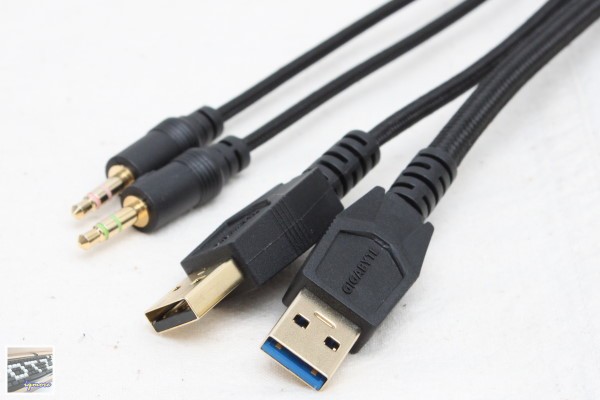 GIGABYTE Aivia Osmium 電競機械式鍵盤 Sample 工程樣品評測，提供USB 3.0埠 - 老貓測3C