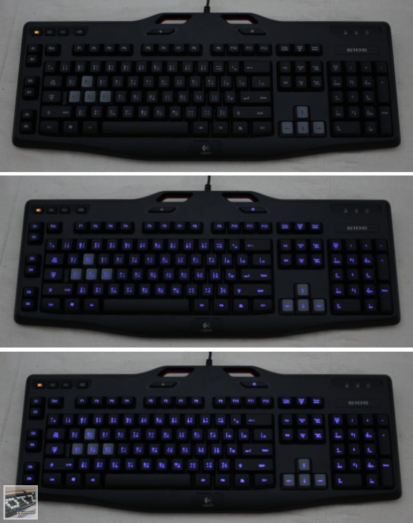 羅技 Logitech G105 薄膜式背光遊戲鍵盤 評測，3段式藍色背光與巨集功能設定 - 老貓測3C