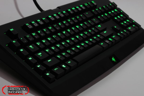 Razer Blackwidow Ultimate 2014 黑寡婦終極版 機械式電競鍵盤評測，採用Razer軸 - 老貓測3C