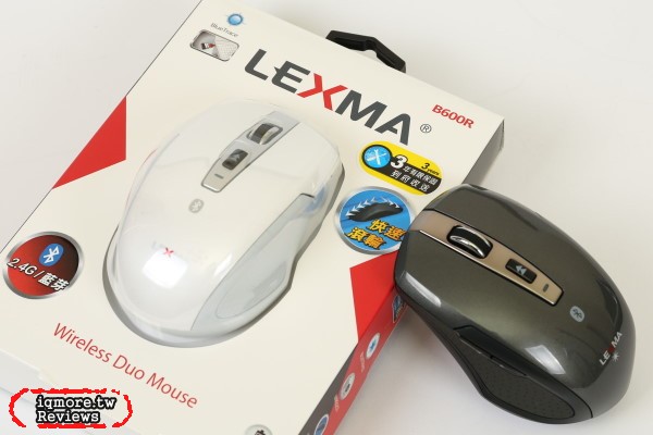 LEXMA B600R 無線藍牙滑鼠評測，更提供2.4GHz無線雙模功能 - 老貓測3C