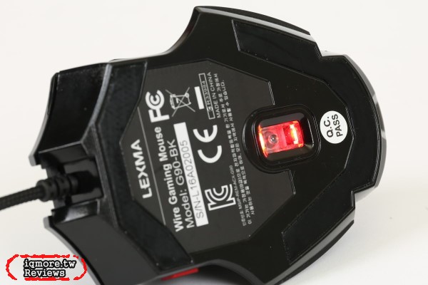 LEXMA G90 有線遊戲滑鼠評測，4段DPI切換只要399元 - 老貓測3C