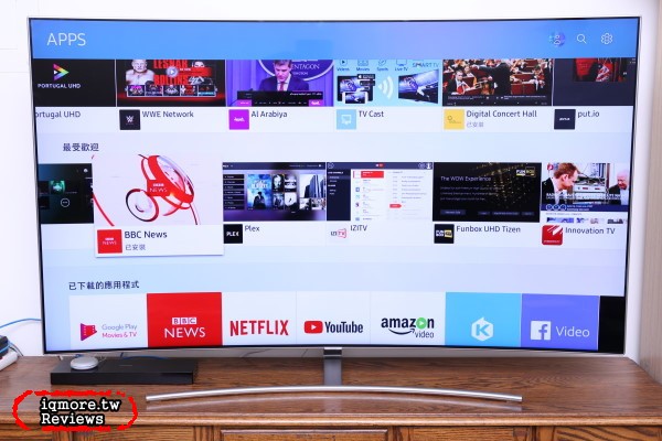 Samsung 65 吋 曲面QLED 量子電視 Q8C 評測，真實色彩曲面無死角 - 老貓測3C