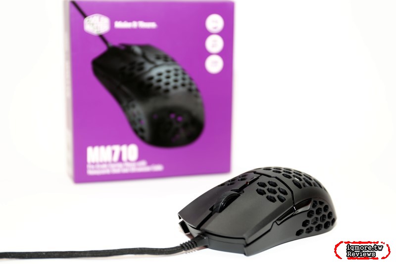 極輕量化53克重！Cooler Master MM710 洞洞鼠 拆解 評測 - 老貓測3C