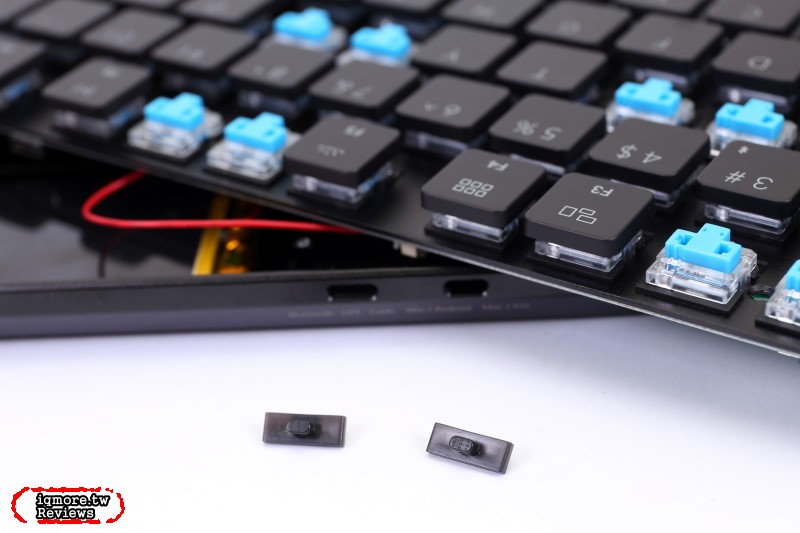 國外募資Mac超薄矮軸藍牙鍵盤進軍台灣長賣！Keychron K1 v2 極輕薄無線機械式鍵盤  拆解評測 - 老貓測3C