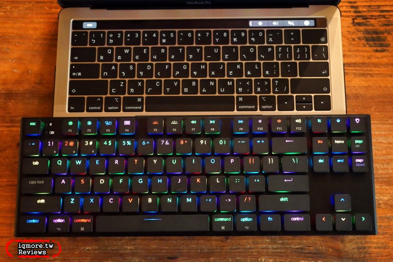 國外募資Mac超薄矮軸藍牙鍵盤進軍台灣長賣！Keychron K1 v2 極輕薄無線機械式鍵盤  拆解評測 - 老貓測3C