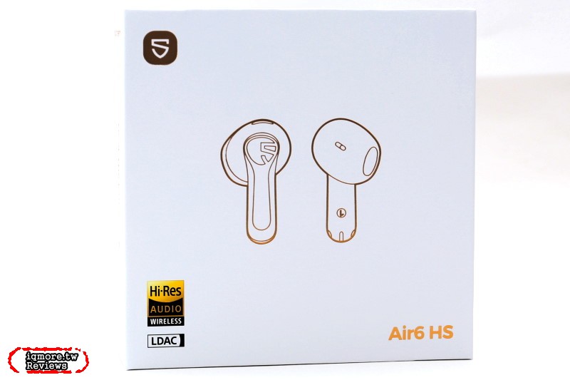 SoundPeats Air 6HS 半入耳藍牙耳機開箱評測，支援 LDAC 無損音質且長達 45 小時高續航力 - 老貓測3C