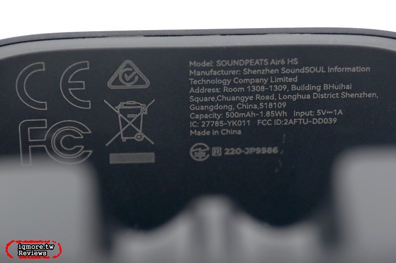 SoundPeats Air 6HS 半入耳藍牙耳機開箱評測，支援 LDAC 無損音質且長達 45 小時高續航力 - 老貓測3C
